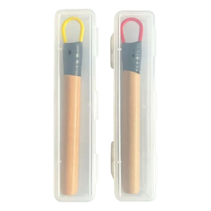 Pottery Finishing Tool Set for Clay Artists and Hobbyists, 2 Piece Arched-End Tool for Trimming, Sanding, Smoothing, and