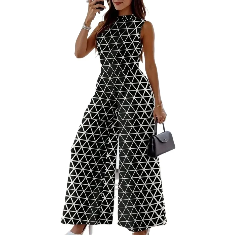 المرأة الأفريقية أنقرة أزياء بذلة أكمام مثير قطعة واحدة السراويل واسعة الساق السراويل #5