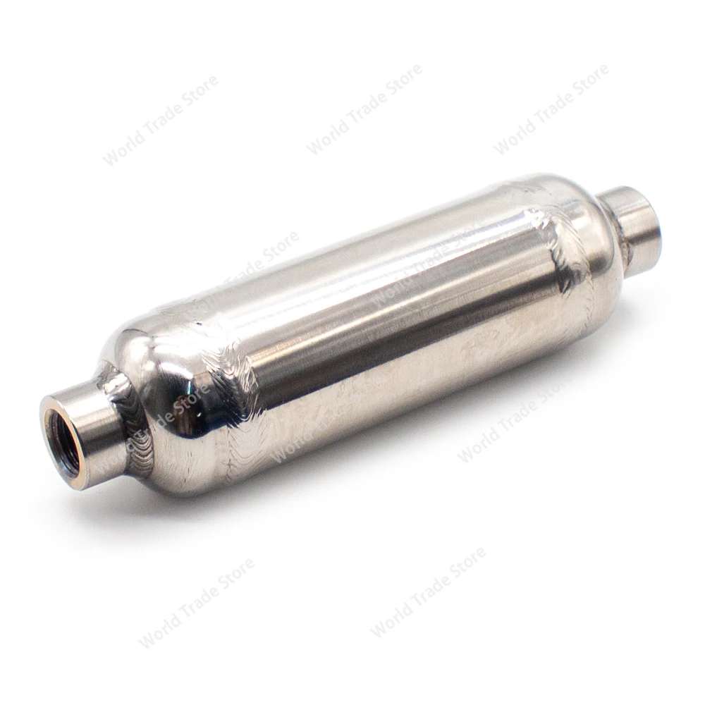 

0.1L 304 Stainless Steel Air Storage Tank Small Vacuum Buffer Air Pressure Tank 1/4G Load Max 1.25MPA