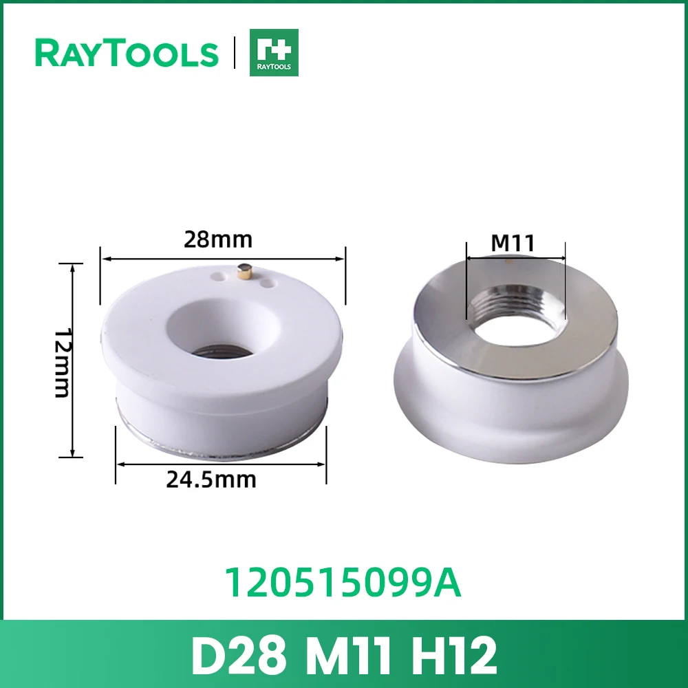Original Raytools Laser Ceramic Body Nozzles Holder D28 M11 D32 M14 D19.5 M8 for Raytools BM110 BT240S Laser Cutting Head
