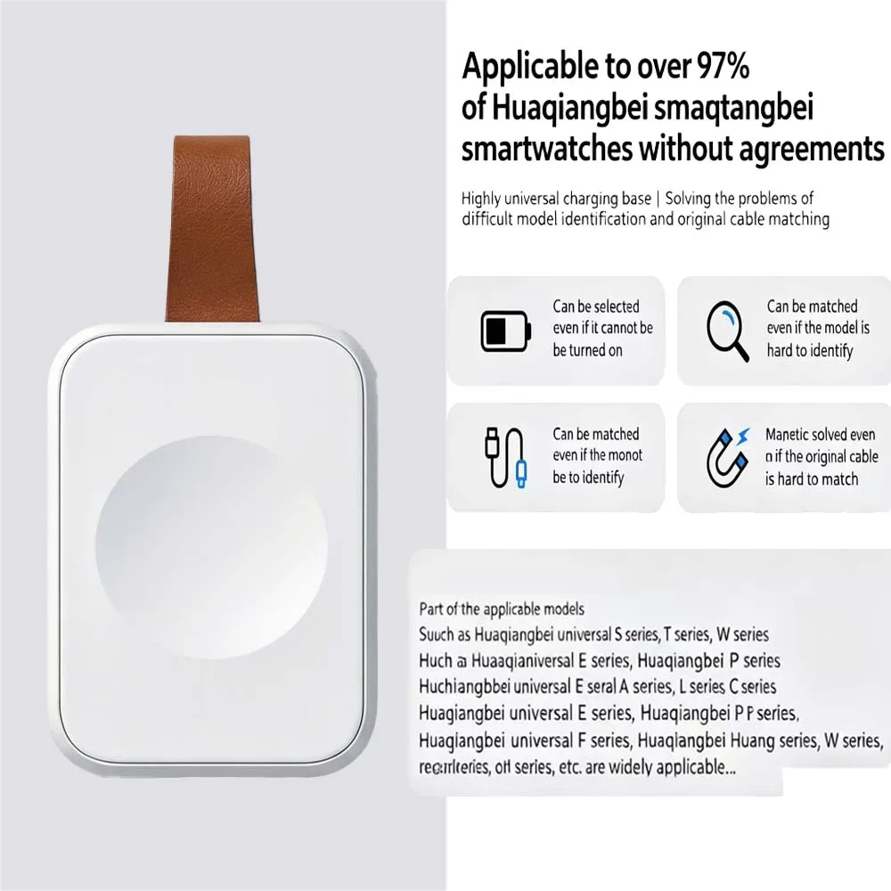 Type C Charger Dock for X8/X7 Plus/W27 Pro/W37/S8 Pro/Pro Max/DT 3/S7 Pro/DT7 Smart Watch Charging Cable