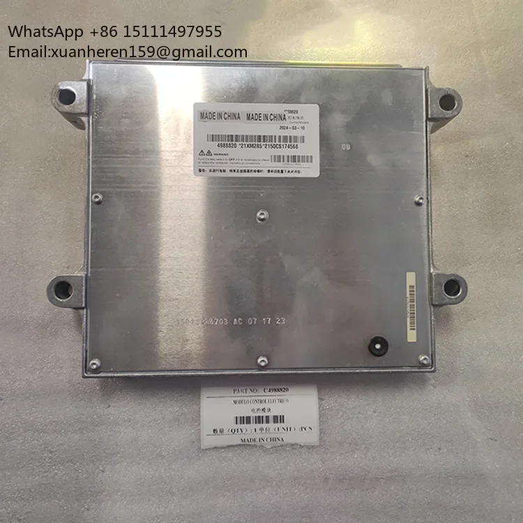 Bus Ecu Electronic Control Module Zhongtong Bus Parts C4988820 Engine Control Unit