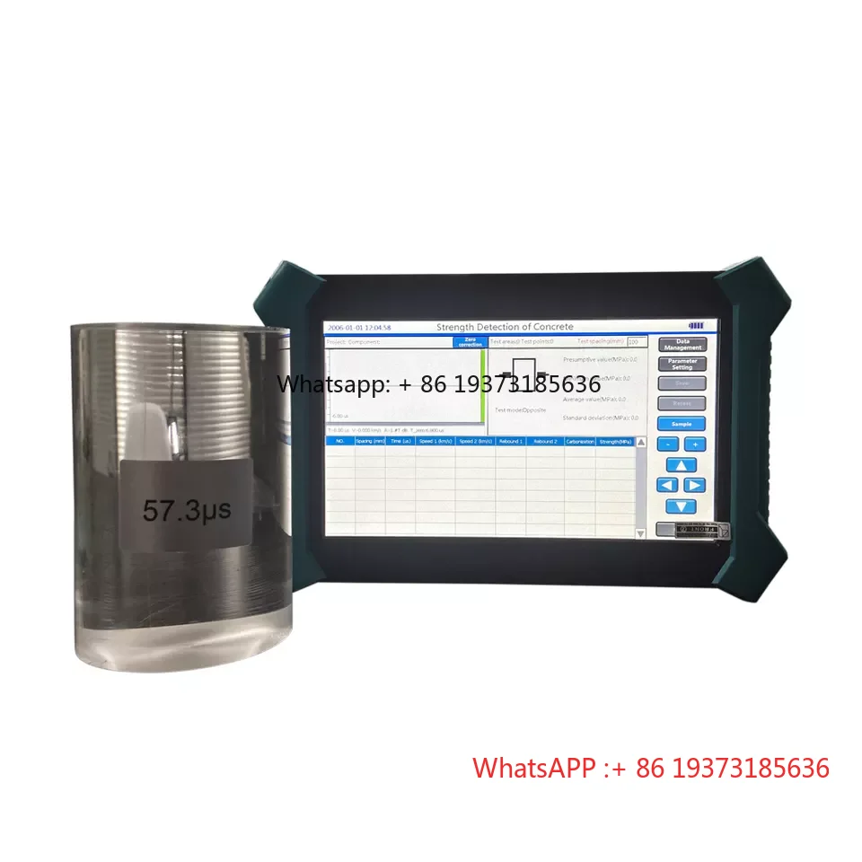 Фото Iwin-U910 Upv неметаллический ультразвуковой детектор, измеритель скорости импульса для бетона