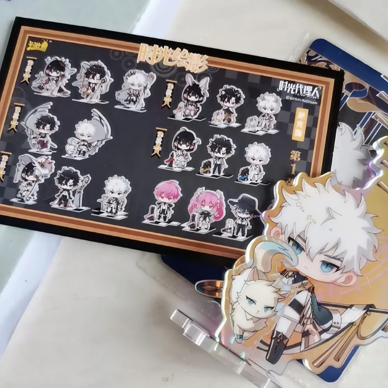 Kayou Genuine Link Click Acrylic Stand Series 1 Blind Box Collection Card Time Shadow Version Character Desk Decor Surprise Gift