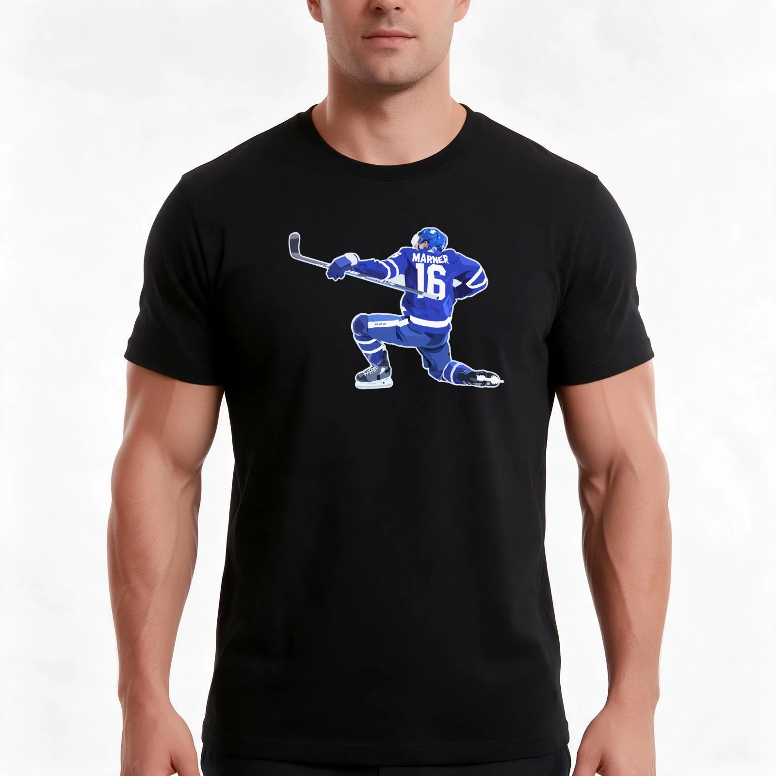 Mitch Marner T-Shirt Summer Casual Cotton Tee Oversized Streetwear Tops Vintage Graphic Print Loose Fit Short Sleeve