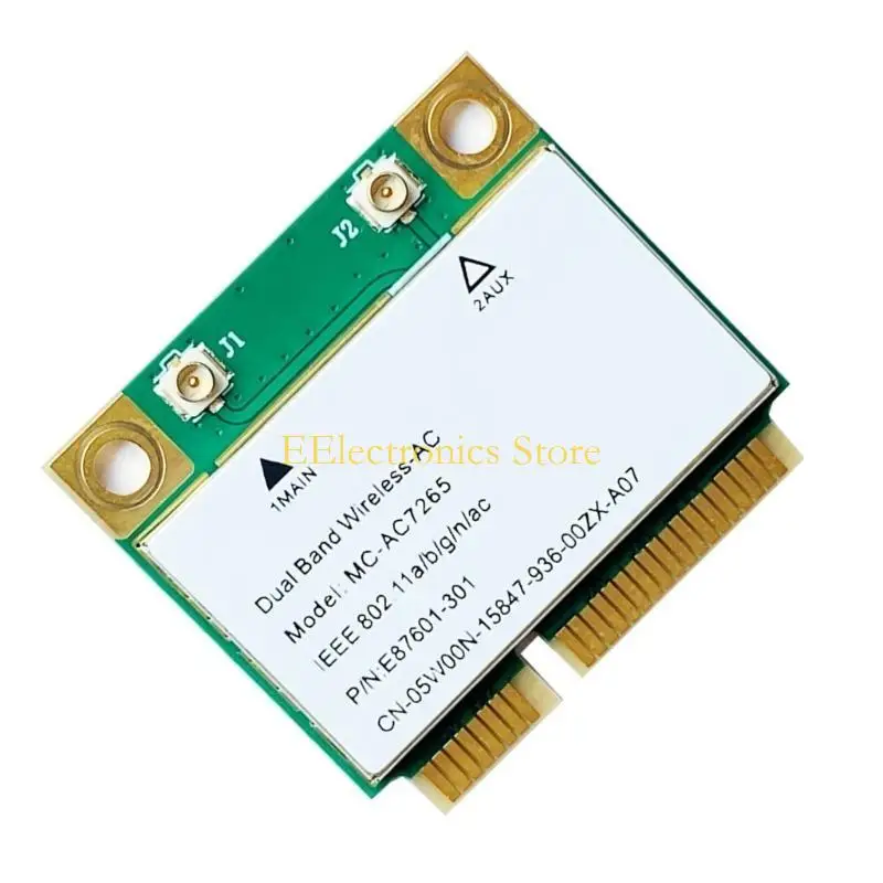 B03C 1200Mbps Adaptor WiFi dengan Kompatibel 4.2 2.4G 5Ghz Adaptor Kartu Jaringan WiFi Pita Ganda untuk Laptop