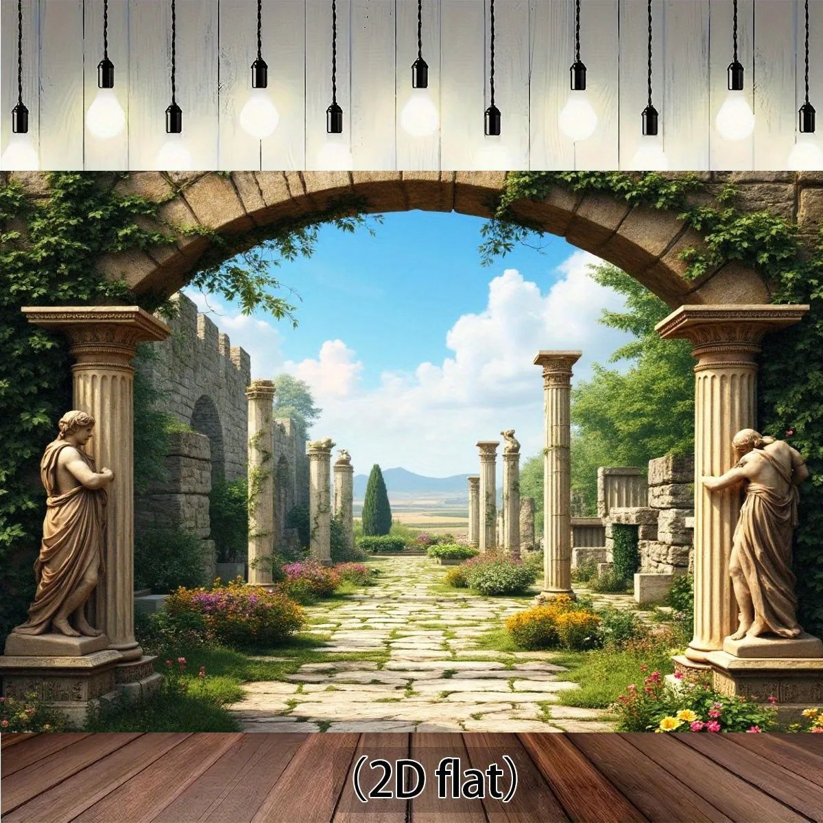 Luxury Roman Ruins Tapestry Wall Decor Classical Greece Architectural Mural Hanging Backdrop Living Room Style Art