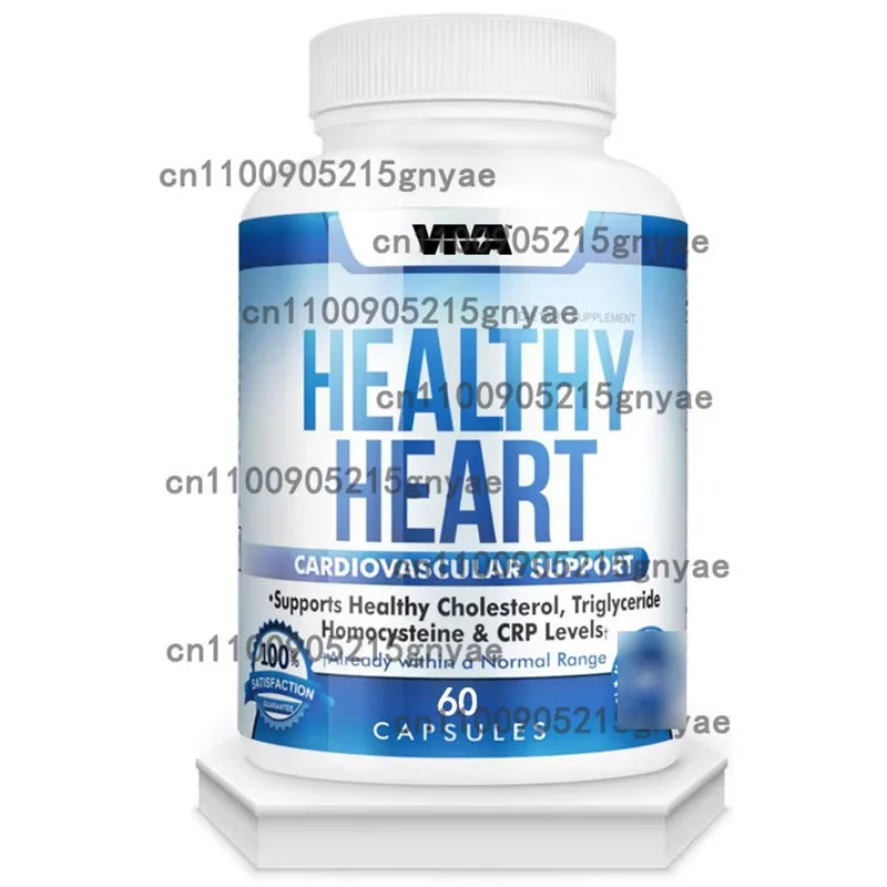 

Поднятие холестерина, кровяное давление и поток крови, все натурально COQ 10, чеснок, листья оливкового цвета, имбирь, лимон, зеленый чай, 60 шт.