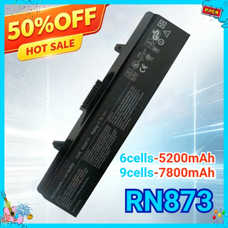 SWZY RN873 Laptop Battery for Dell Inspiron 1526 1525 1440 1545 1546n 1440 1750 15 PP29L Vostro 500 0F972N K450N 0CR693 MT332 RM