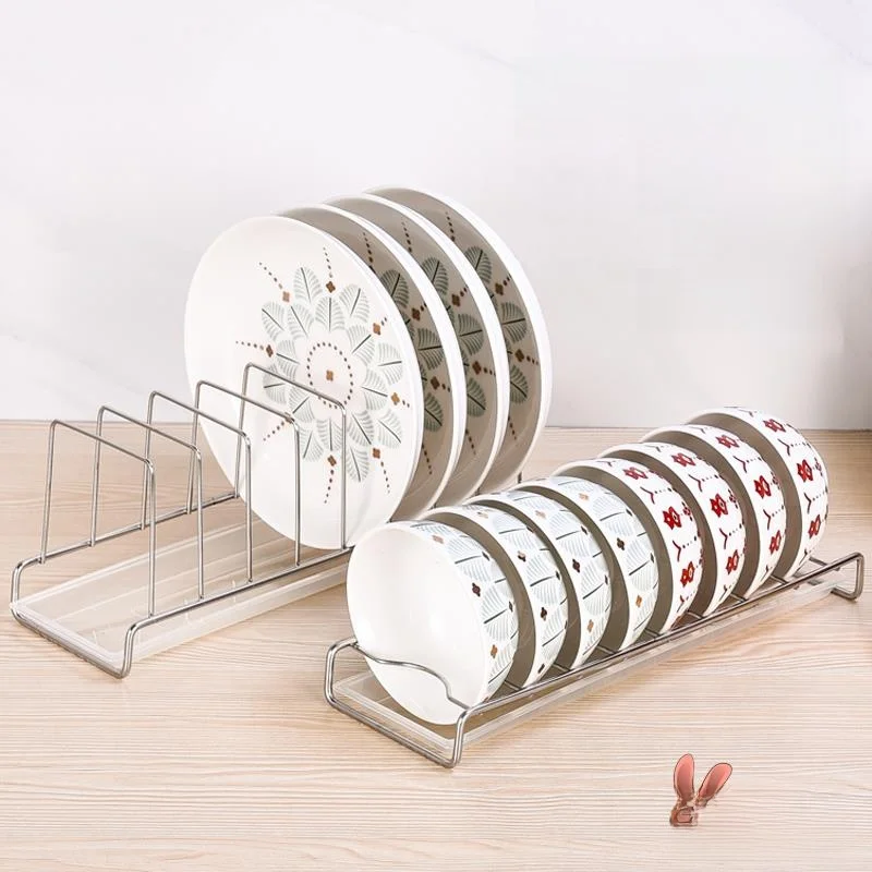 

Подставка-сушилка для посуды из нержавеющей стали для кухни, современный минималистичный дизайн, без сверления