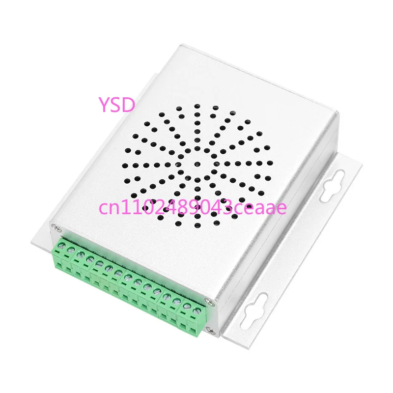 10-Input Trigger MP3 Sound Board 10 Keys Control Programmable Warning Loudspeaker For Equipment Prompt & Alarm System
