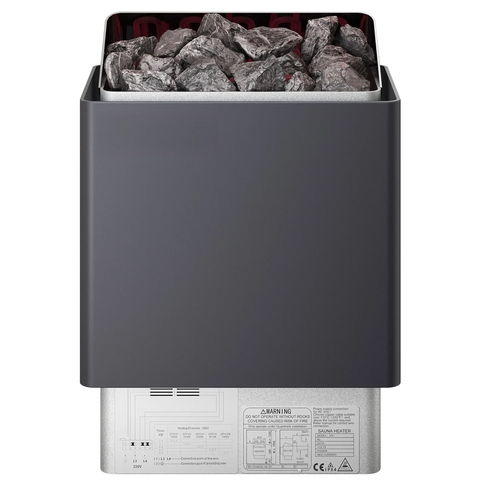 Sauna Heater, 9KW 2…