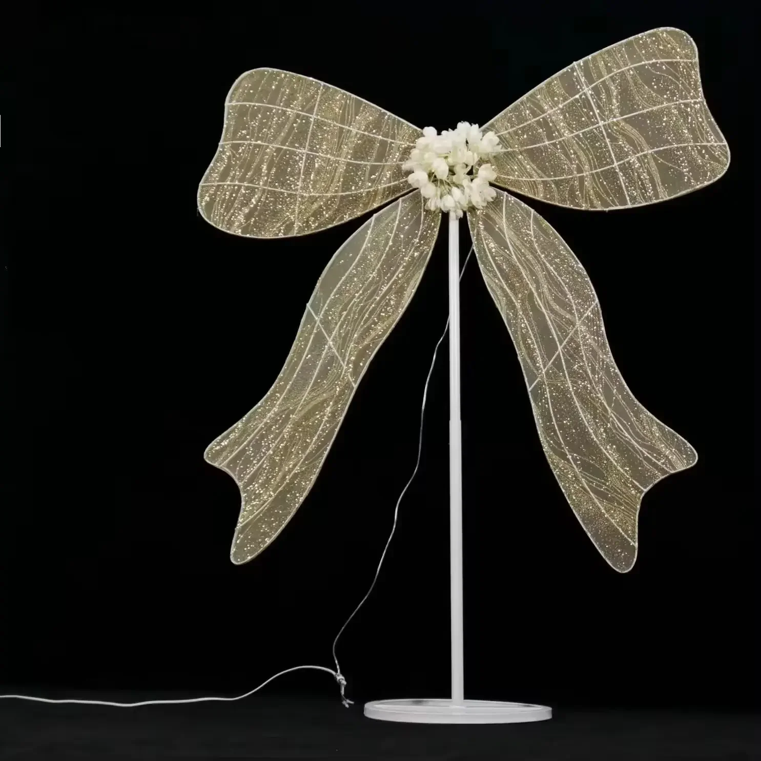 Bow Light Wedding Stage Background Decoration Corridor Lighting Props Home Party Event Ambient Light