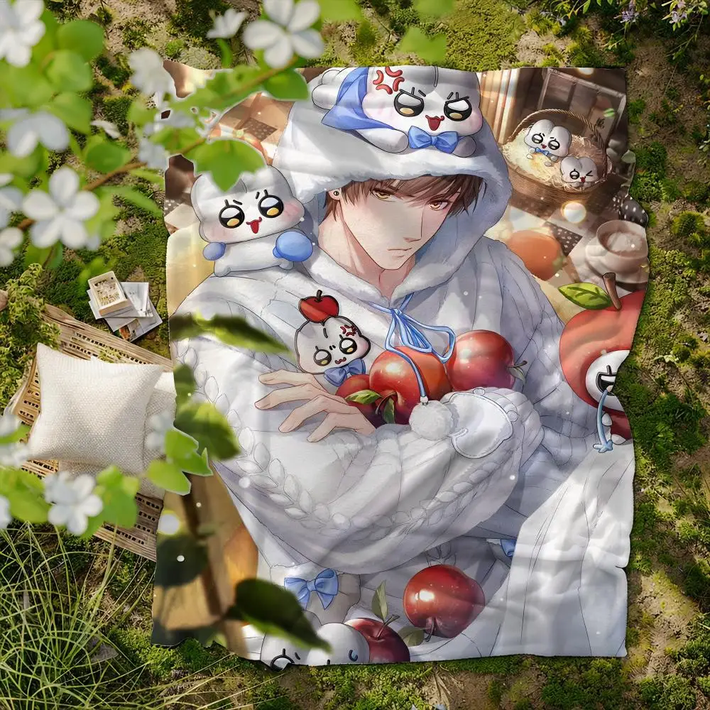 game L-Love P-Producer Throw Soft Flannel Blanket for Bed Bedroom Sofa Picnic Throw Skin-friendly Breathable Gift Cover