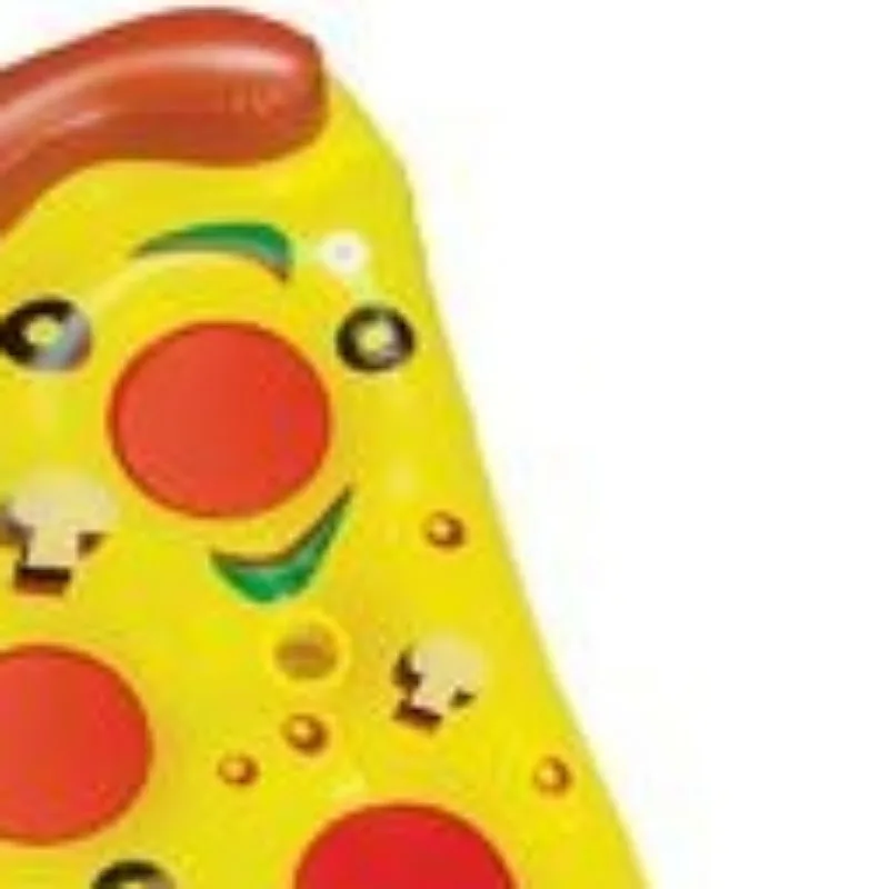 インフレータブルピザプールフロート、夏のビーチトイ、大人子供用ウォーターパーティーラウンジラフト、スイミングプールフロート