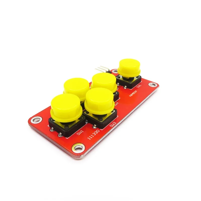 

AD Keyboard Simulate Five Key Module Analog Button For Arduino Sensor Expansion Board