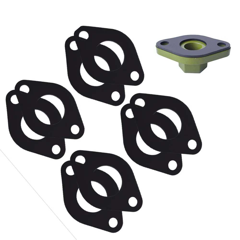 Flange Rubber Gasket for Circulator Pumps Compatible with For Valve Pipeline and Exhaust Pipe Gasket Multiple Packs