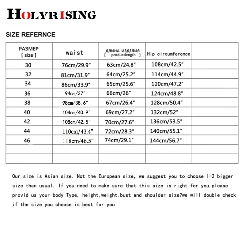 Holyrising Summer Jeans Men Distressed Jean Pockets Streetwear Zipper Man Calf Length Blue Denim Trousers Cotton Plus Szie 30-46