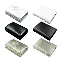 1pcs for Raspberry Pi 3 Model B Plus & for Raspberry Pi 3 2 Black Case Cover Shell Enclosure Box ABS box