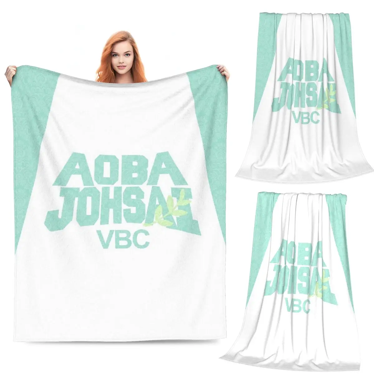 

Aoba Johsai Blankets Flannel Sofa Throw Blanket Breathable Throw Blankets for Home Bedroom Outdoor Throws Bedspread Quilt