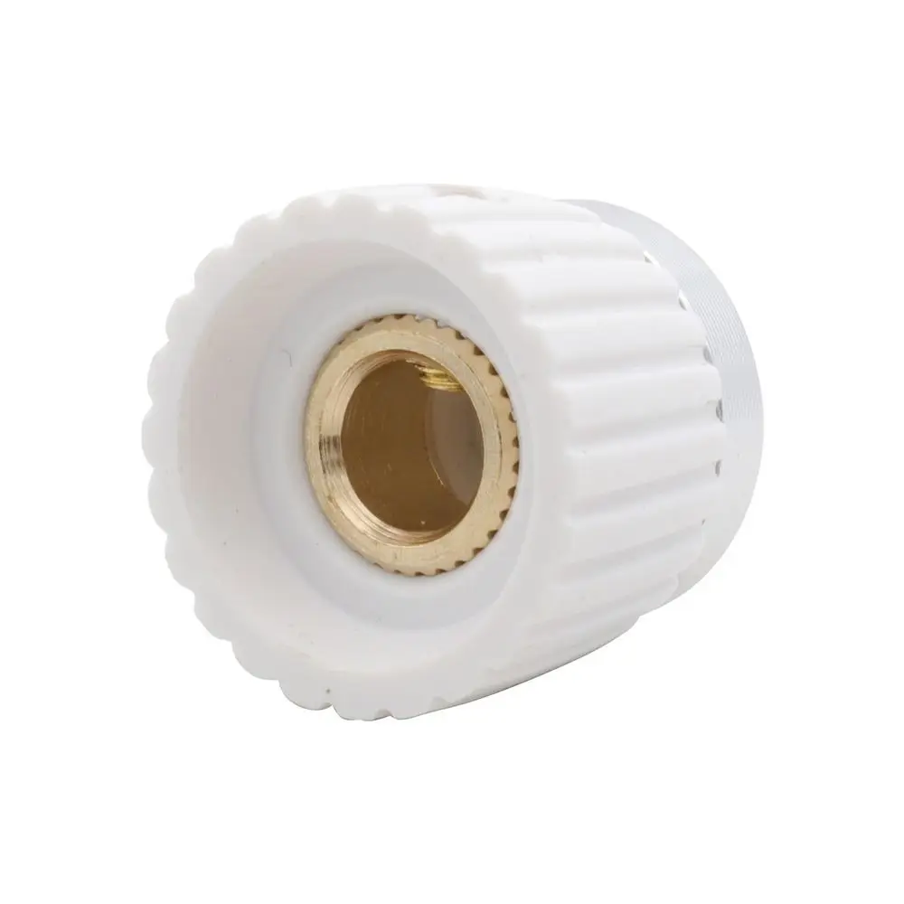 5Pcs 20x16mm Guitar AMP Pointer Knob Cap Plastic Heat Resistance Amplifier Knob Replacement Set Screw Fixed