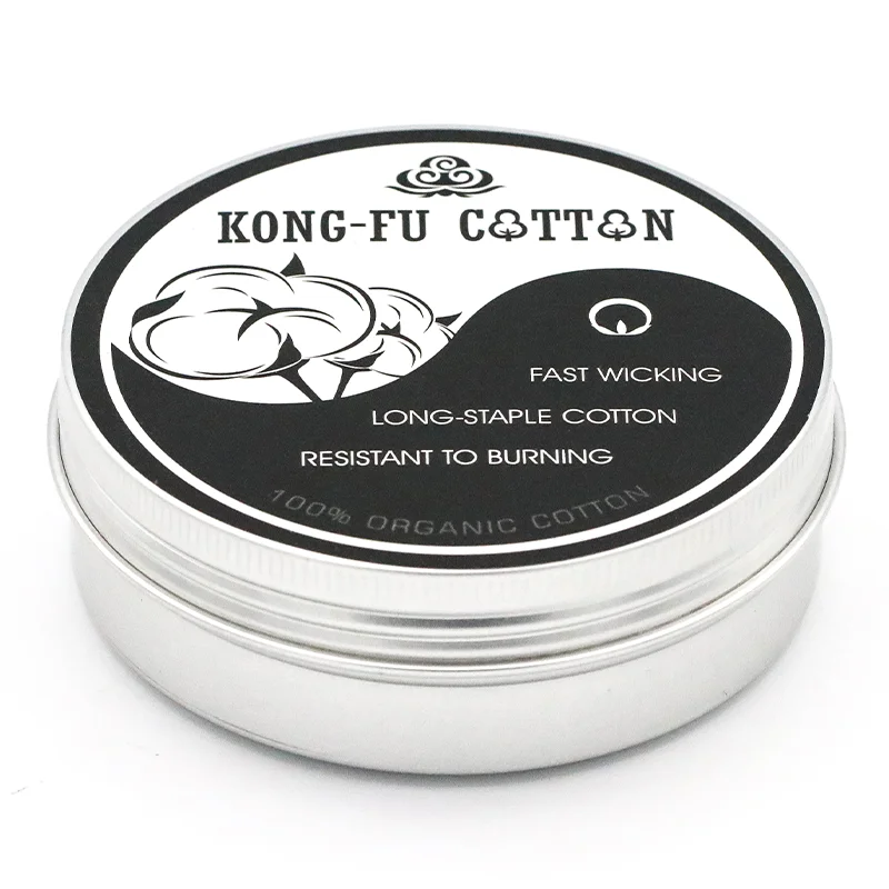 NK 2 x Kong-Fu Cotton Long Fiber Organic Natural Japan Cotton Wick Tasteless