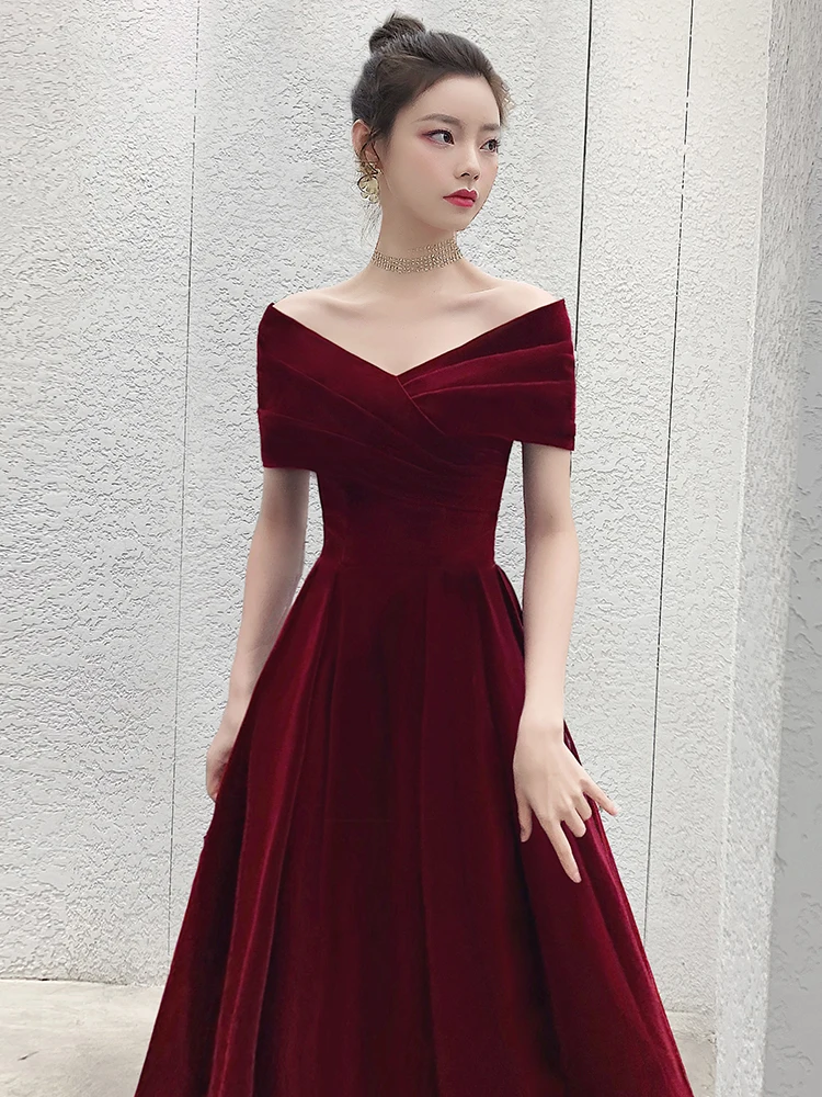 

Красное вечернее платье для беременных женщин, скрывающее живот, с юбкой А-силуэта, для банкетов и торжеств, подходит для беременных невест