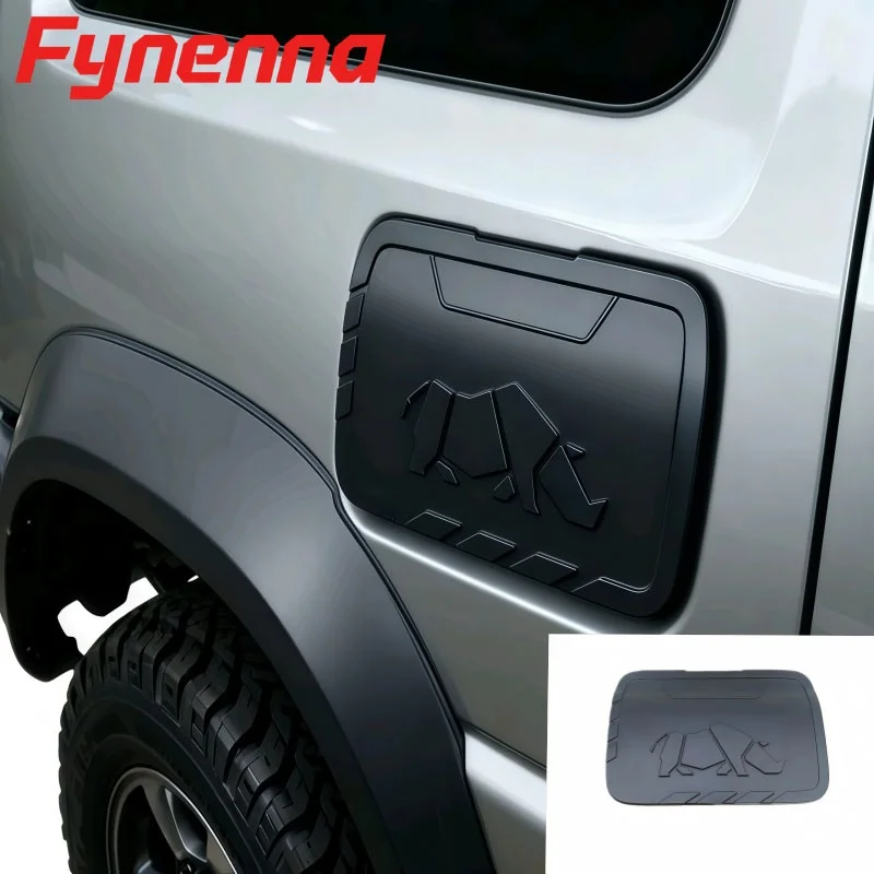 

For Suzuki Jimny XL GL JC74 2023-2025 Model Five-Door Sedan Plastic Fuel Tank Decal Fuel Cap Trim Fuel Filler Port Exterior Trim
