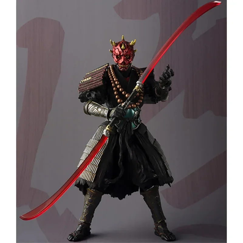 Star Wars Action Figure Model, Darth Maul, Darth Vader, Boba Fett, Stormtrooper, Toy Anime, Presente, 15cm, Exclusivo, Star Wars, 2024