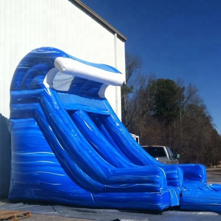 children kid bouncer outdoor inflatable water slide with swimming pool