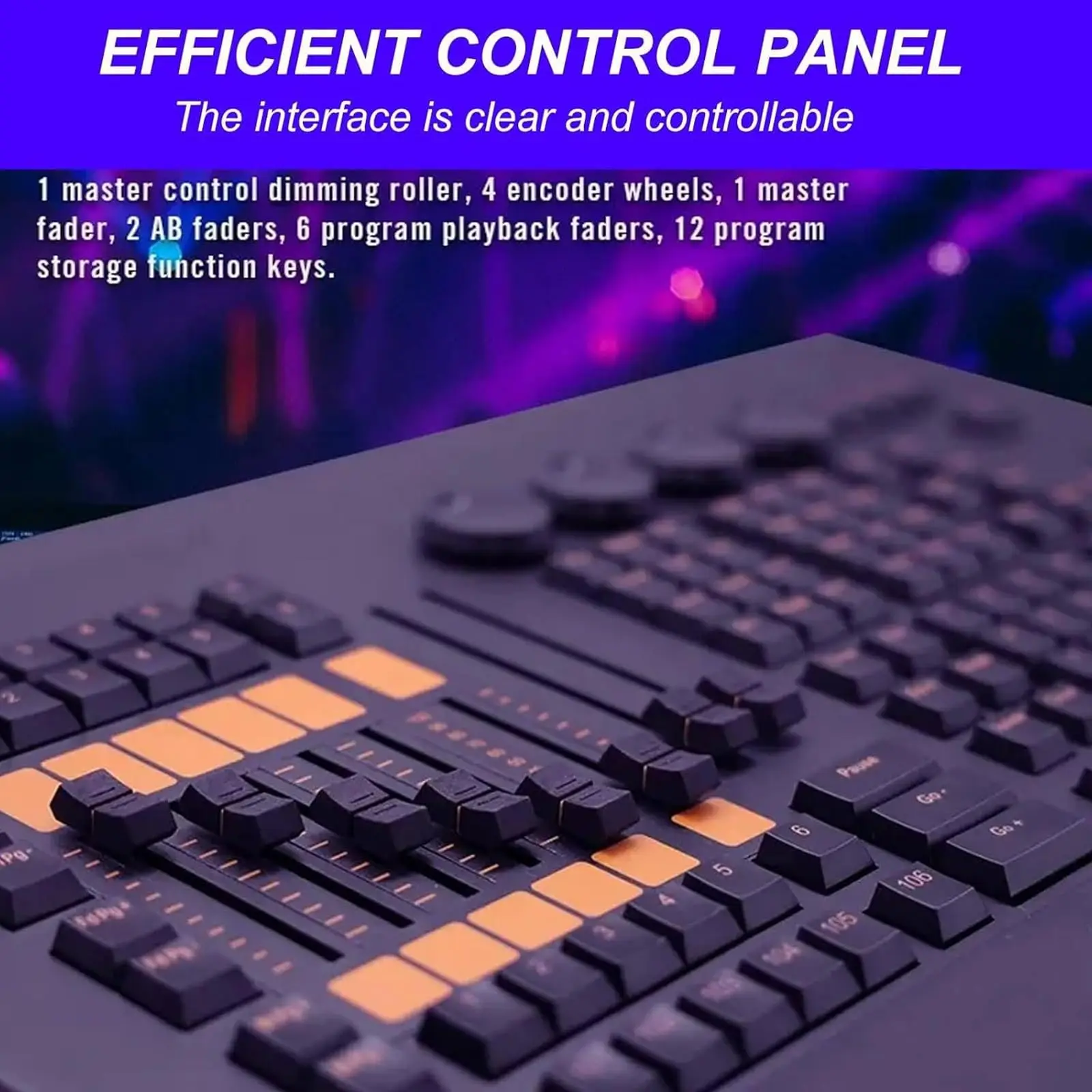 MA2 Command Wing Console DMX Computer Controller Par Moving Head DJ Mixer Controller for Stage Light Club