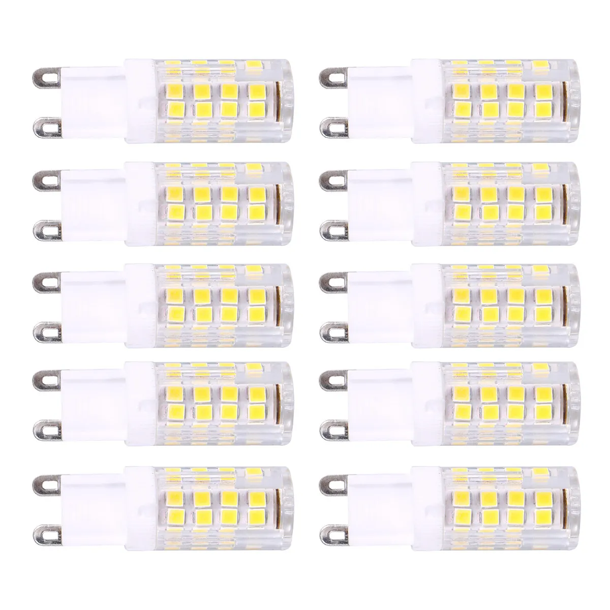 G9 LED Bulb 360 Degree Beam Angle Warm White Light 5W Low Power High Brightness Long Life 20000 Hours G9 LED Bulb