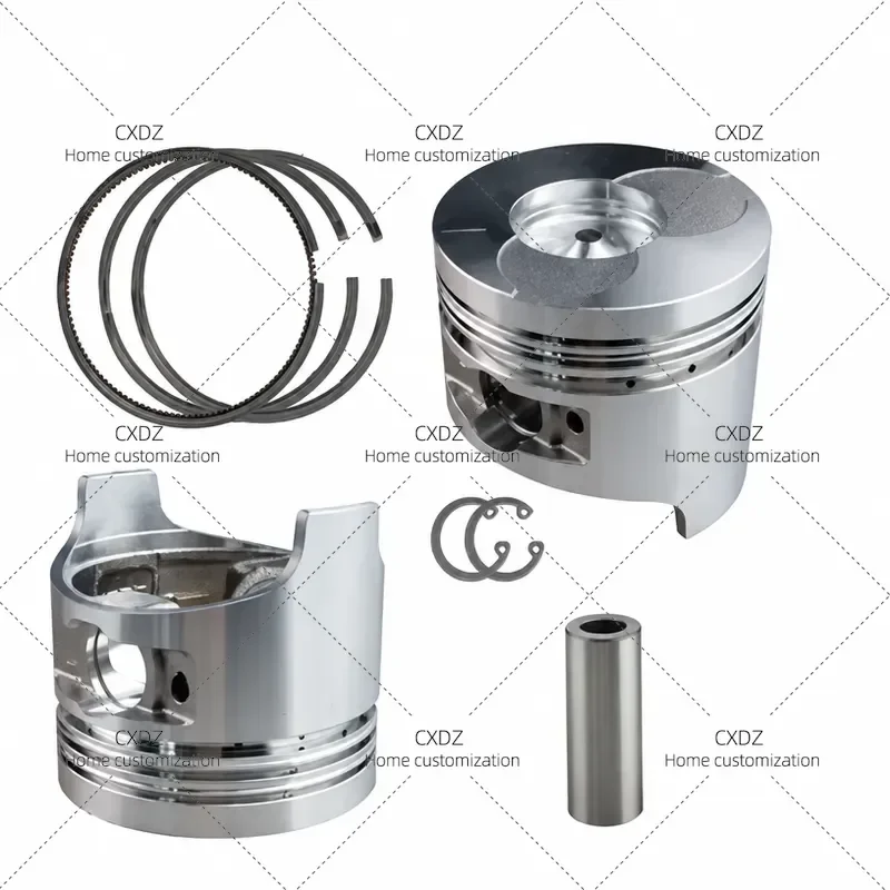 Piston for 170F 173F 178F 178FA 188F 186F 190FB 192FA 5kw Diesel Engine Matching Piston Replacement Parts