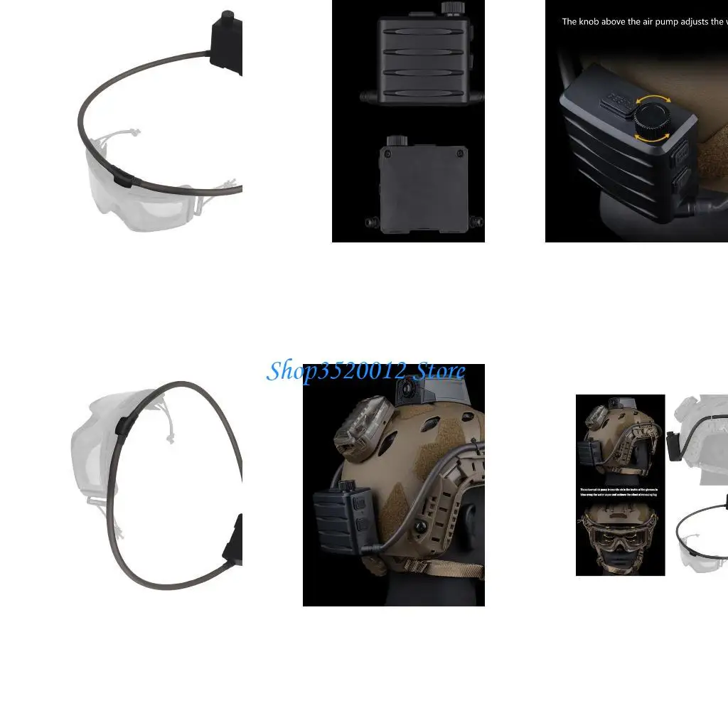 

27RD Tactically Goggles Defogger Defogging Fan Outdoor Airsoft Goggles Enhancing Outdoor Sports