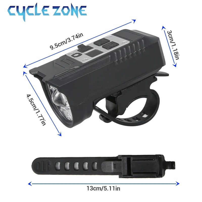 9LED دراجة إضاءة دراجة هوائية نوع C قابلة للشحن دراجة الطريق الجبلية الجبهة الخلفية المصباح مصباح يدوي الدراجات ضوء الدراجات الملحقات