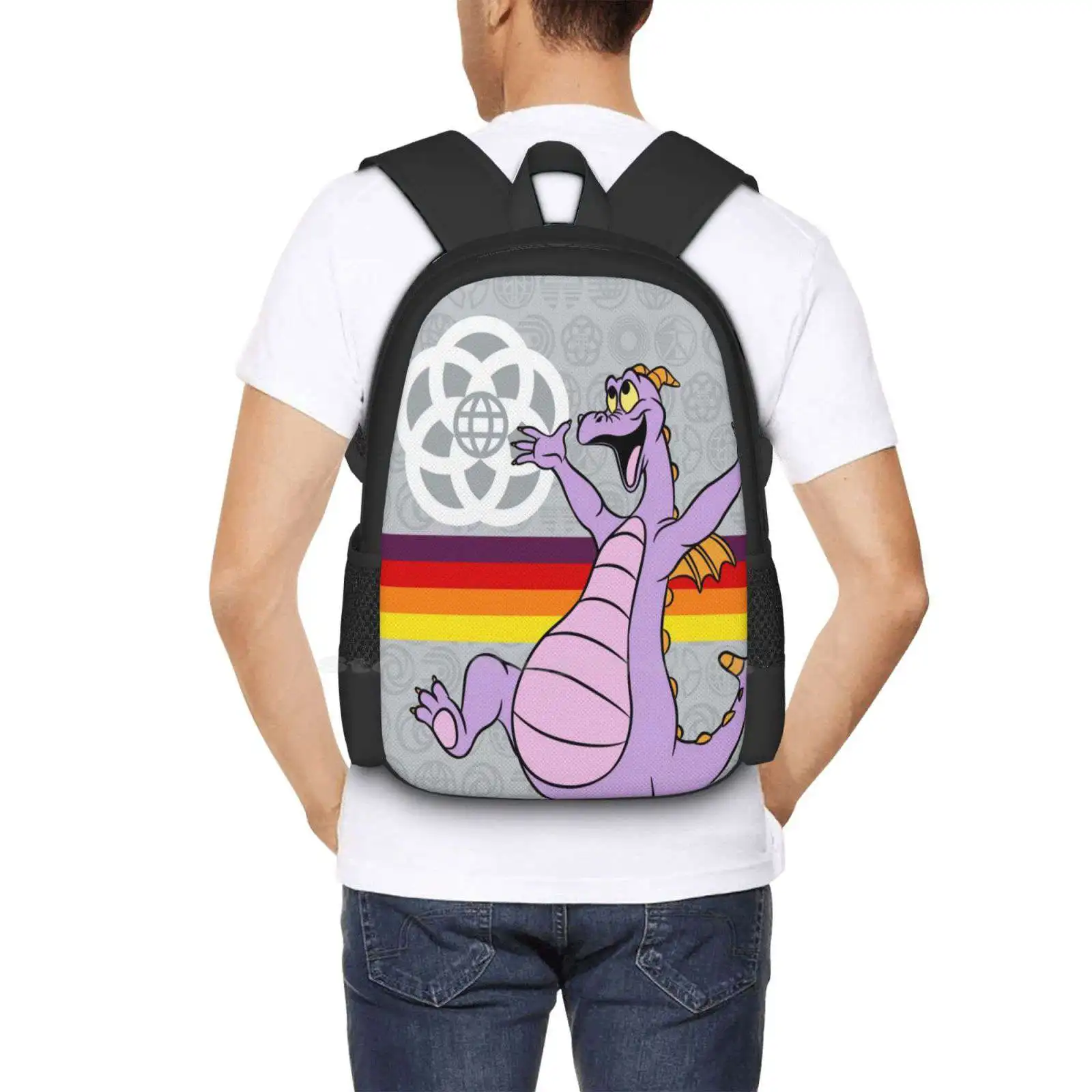 ¡Yay Figment! Mochilas escolares para adolescentes, bolsas de viaje para niñas, Figment