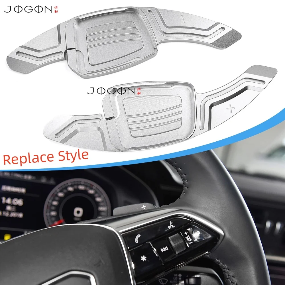 

New Peplace Paddle Shifter Extender For Audi TT TTS 2016-2024 SQ7 SQ8 Q3 Q8 A4 S4 Steering Wheel Paddle Shifter Extension