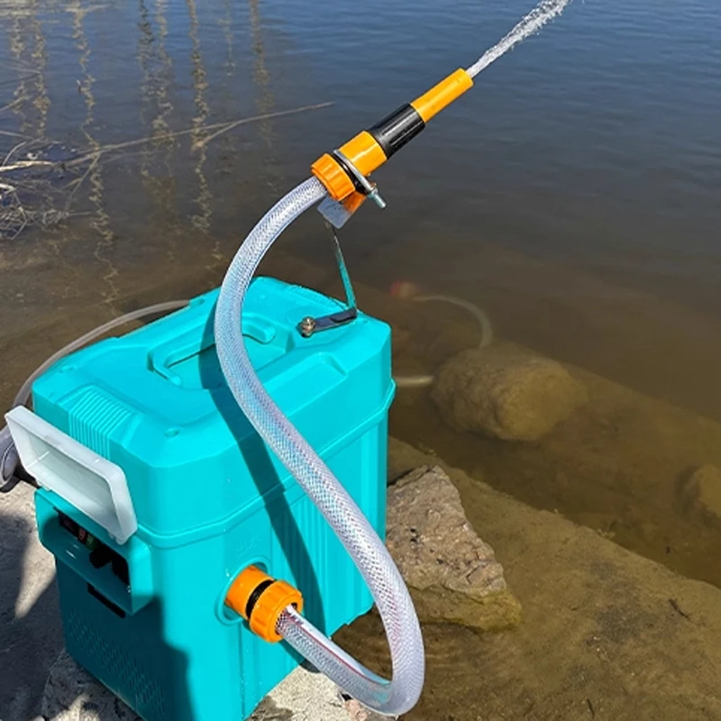 

New Multi-function Spray Gun Powerful Fish Pond Farming Shrimp and Crab Disinfection Sprayer Fully Automatic Fertilizer Spreader
