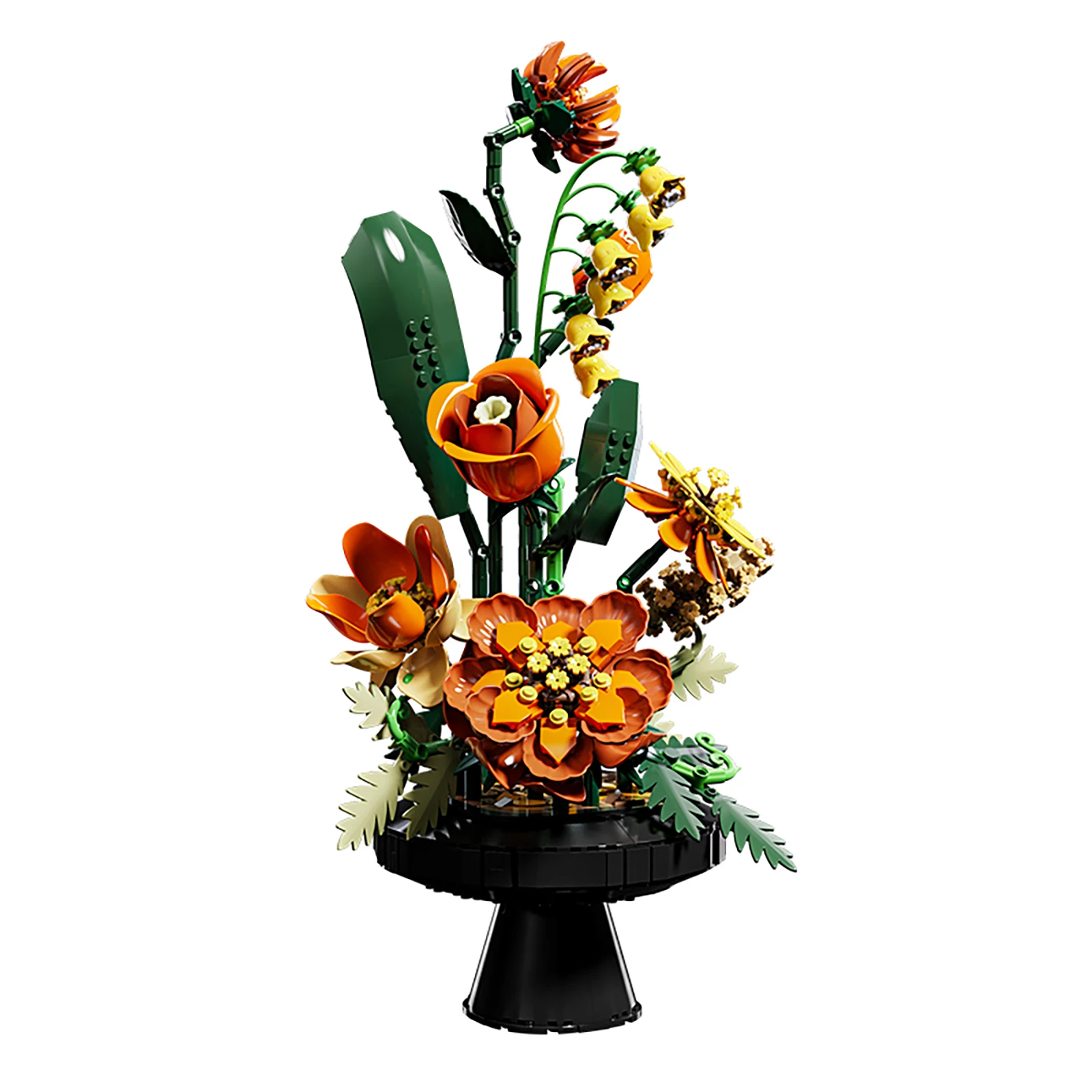Neue 13112 Vase Blume Modell Bausteine Set 963 stücke Topfpflanze Bouquet Montage Zimmer Dekor DIY MOC Ziegel Spielzeug mädchen Geschenke