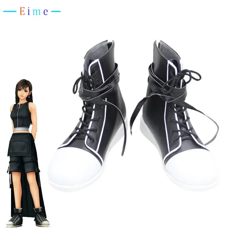 

Tifa Lockhart Cosplay Shoes Game FF7 Final Fantasy VII Cosplay Prop PU Leather Shoes Halloween Carnival Boots Custom Made