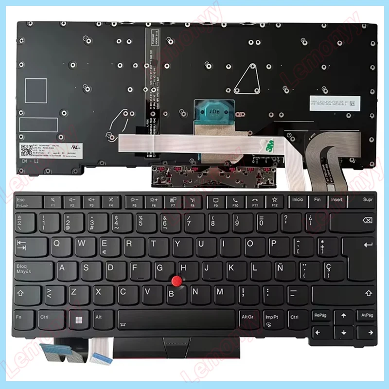 

NEW US/Spanish Laptop Keyboard For Lenovo Thinkpad T14 Gen 1P14s Gen 1 5N20V43904 5N20V43893