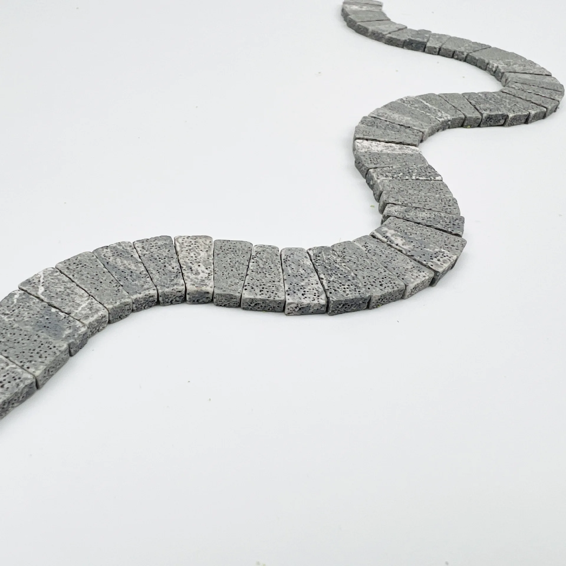 Scene Model Slate Stone Step Path Simulation Mini Stepping Stone Architectural Sandbox Path Micro-reduced Slate Model