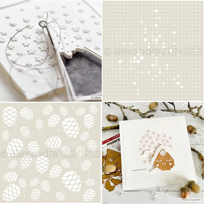 Dot Swirl Square Lo…