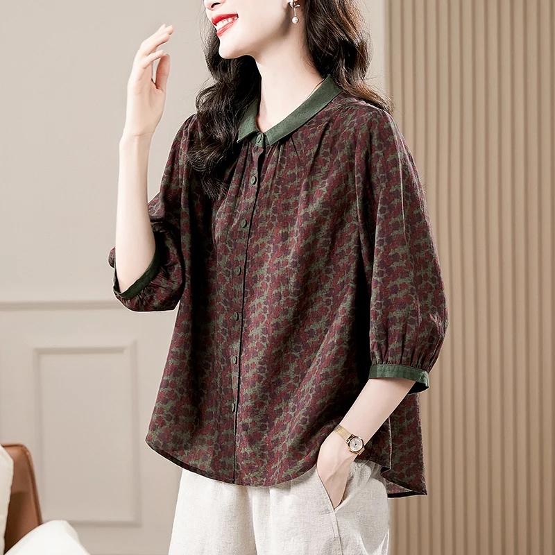 Floral blouse - premium quality