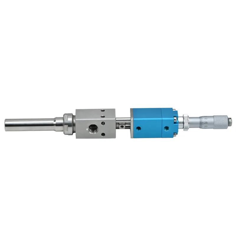 Spraying Machine Spray Paint Spray Glue Atomization Dispensing Valve with Micrometer Adjustment Spray Valve