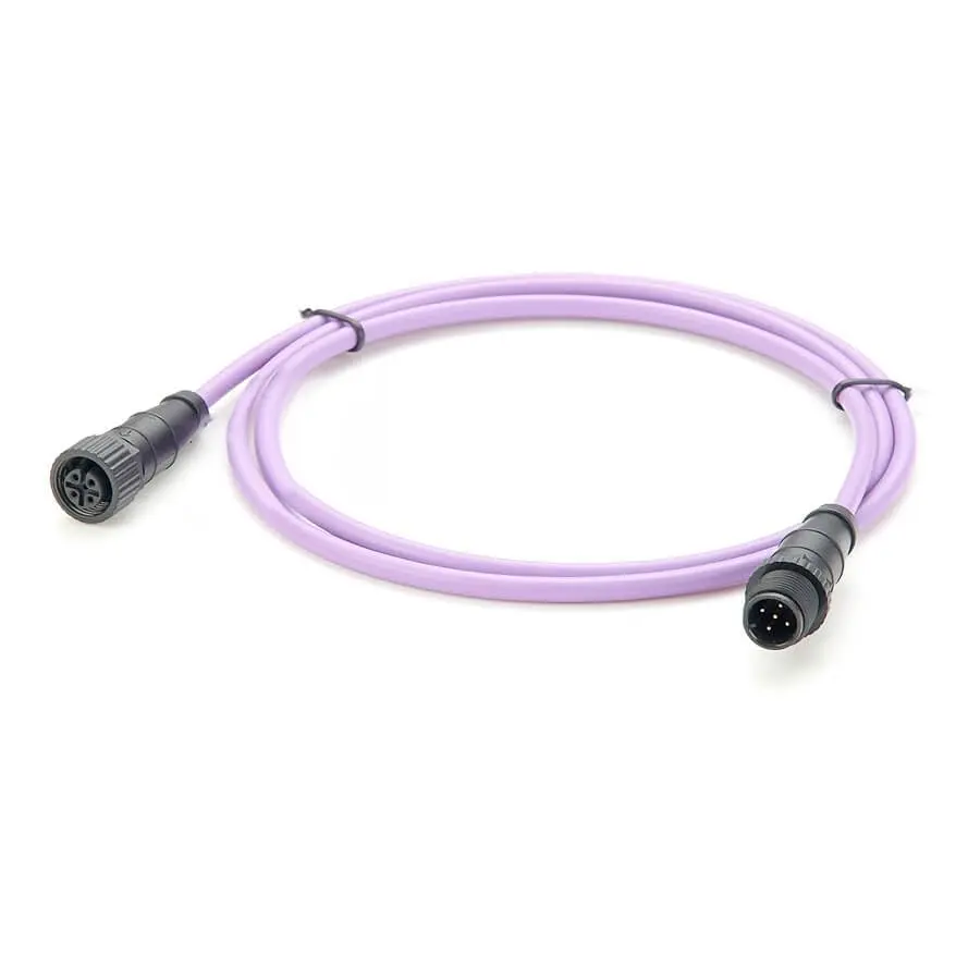 Sewage System CAN Bus NMEA 2000 Compatible Cable M12 5 Pin Male to Female 1 Meter 