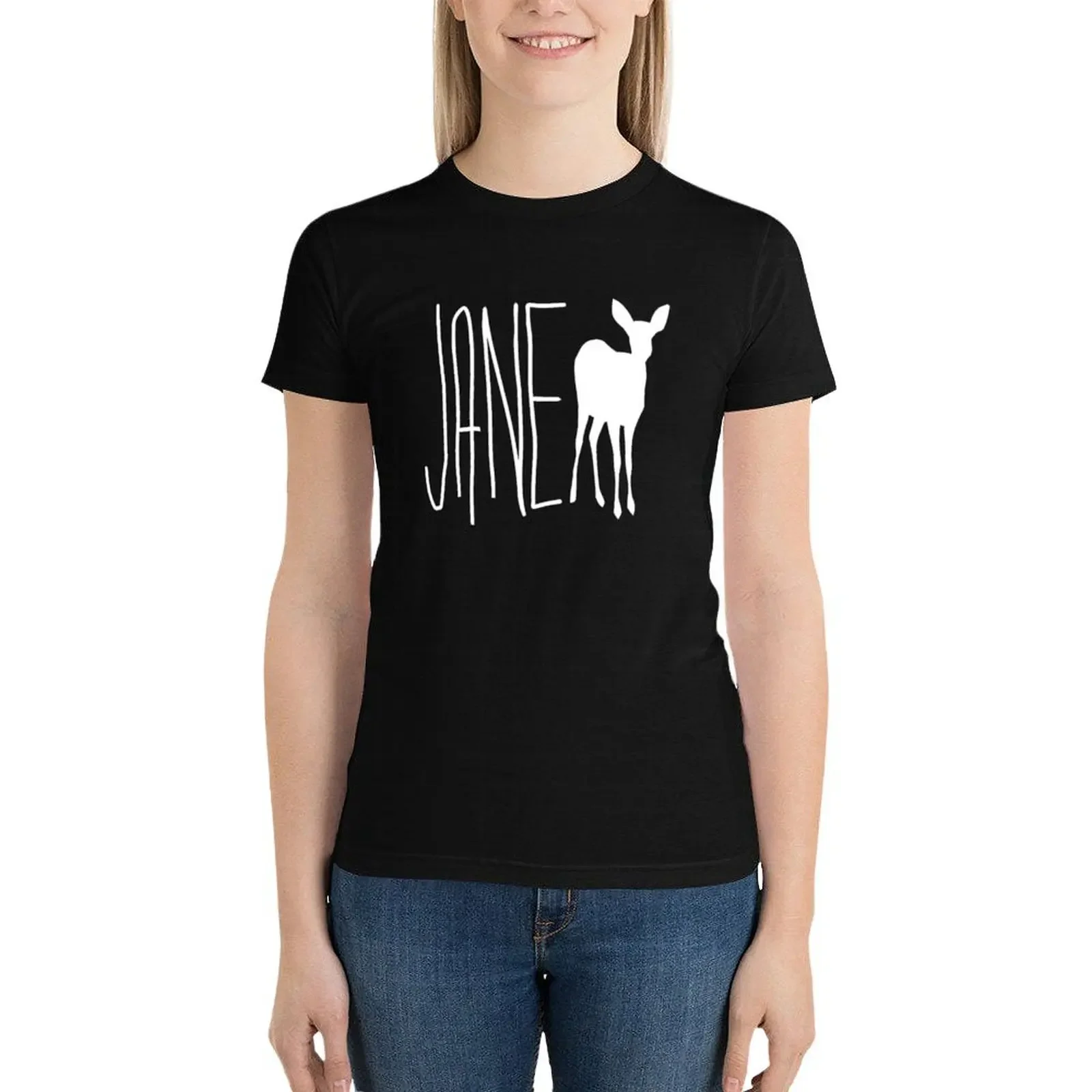 Jane Doe Pink Life Is Strange Cosplay Women's T-shirt Casual Short Sleeve Tee Tops Korean Fashion Summer Women's Clothing