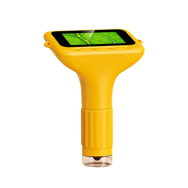 FFYY-Kindermicroscoop 1080P 2 MP 3 inch HD IPS-scherm 178 °   Brede Gamut 1000X Zoom1000mAh-batterij voor verkenningsleren