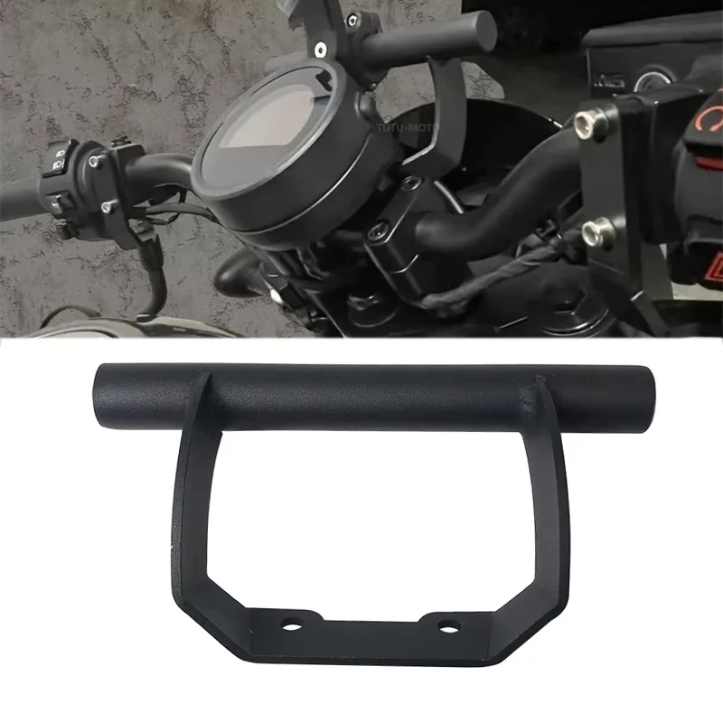 For HONDA REBEL 500 REBEL300 CMX300 CMX500 300 2017-2023 Motorcycle Phone GPS Navigation Plate Bracket Handlebar Adapt Holder
