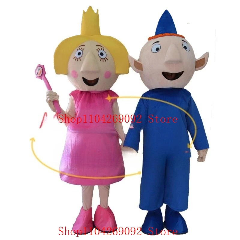 

Ben & Hollys Little Kingdom Mascot Costume Cartoon Fursuit Cosplay Costume Animal Character Outfit Suit Birthday Party